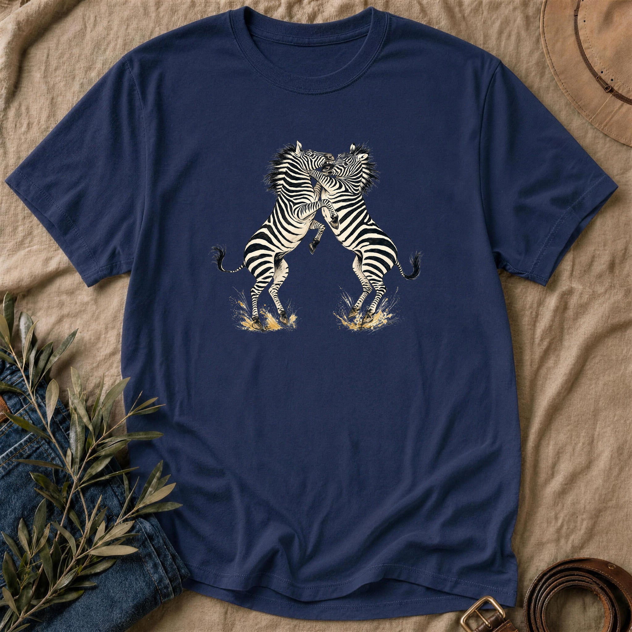 Zebra Brawl - Navy