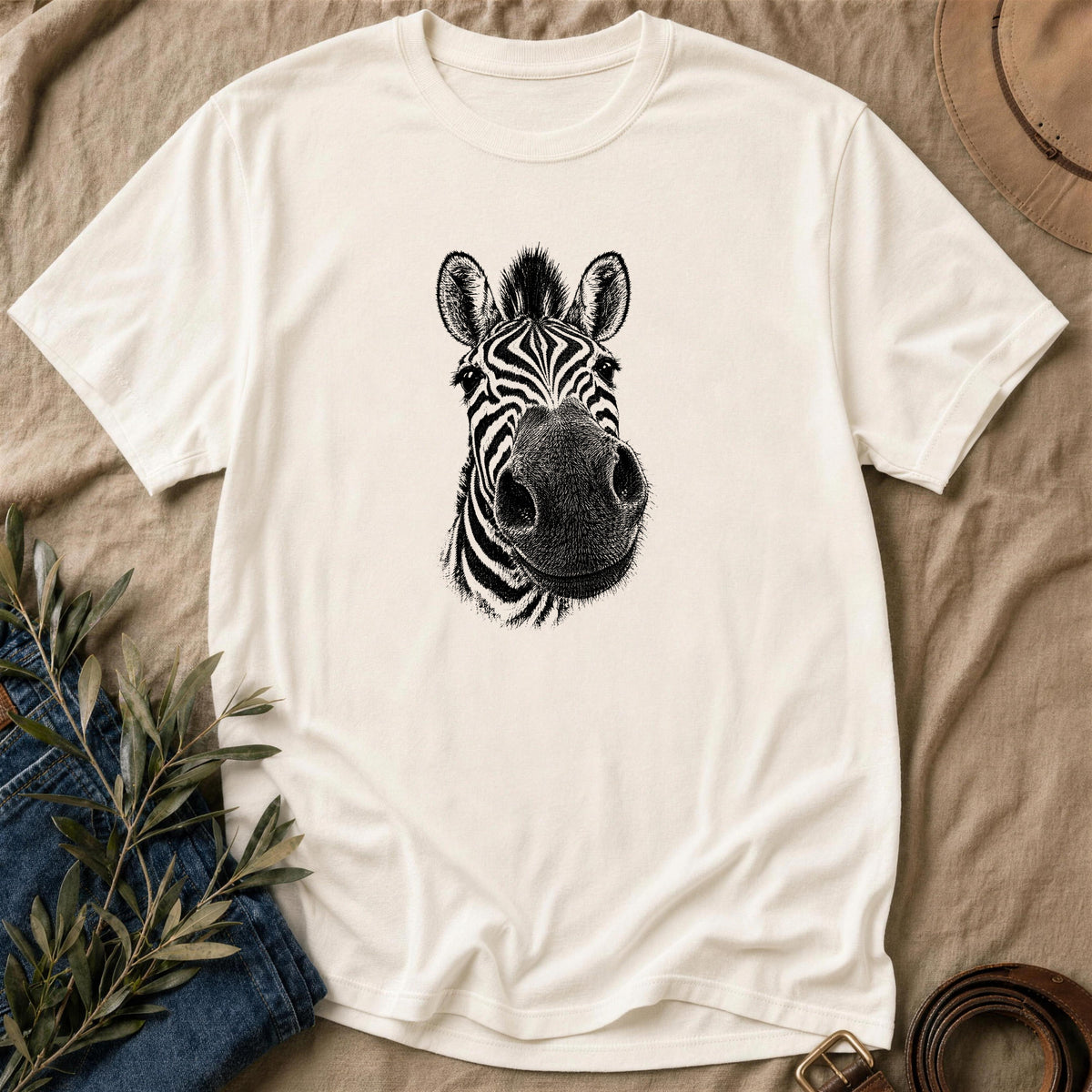 Zebra Selfie - Natural