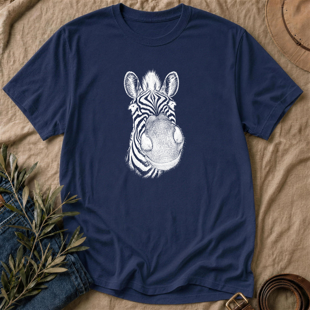 Zebra Selfie - Navy